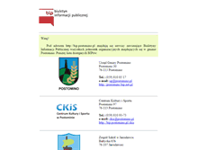 Tablet Screenshot of bip.postomino.pl